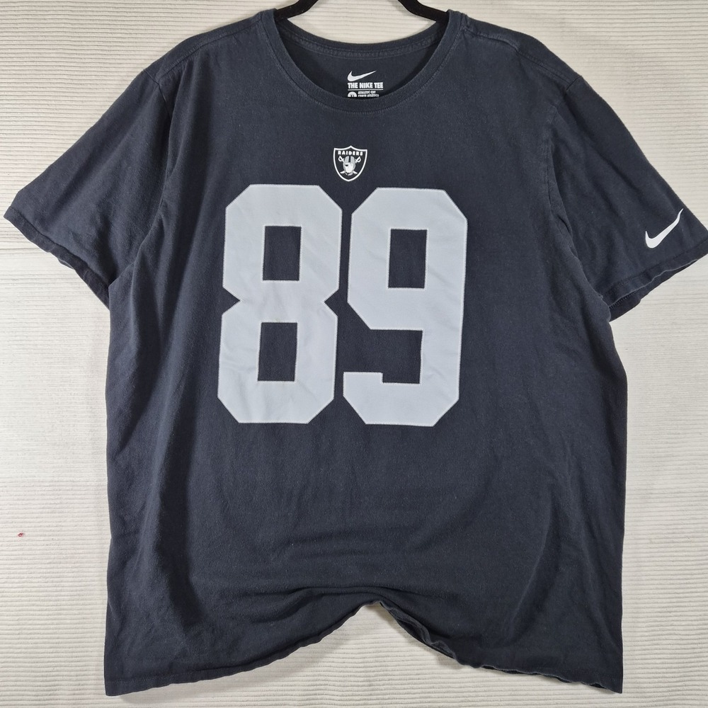 Nike Las Vegas Raiders Amari Cooper 89 Shirt‎ Mens XL Black NFL Player Tee